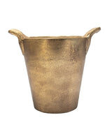 Antiqued Brass Wine Holder